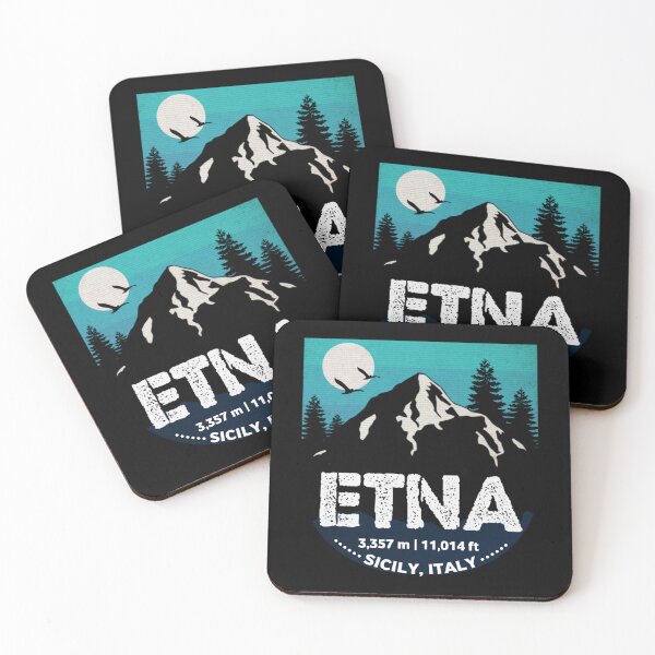Item preview, Mount Etna, Sicily, Italy, Retro designed and sold by mountainfad.