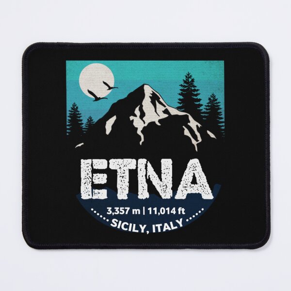 Item preview, Mount Etna, Sicily, Italy, Retro designed and sold by mountainfad.