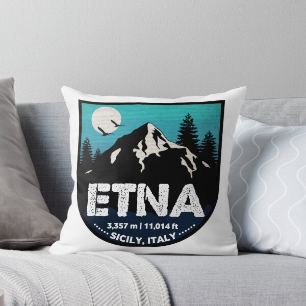 Item preview, Mount Etna, Sicily, Italy, Retro designed and sold by mountainfad.