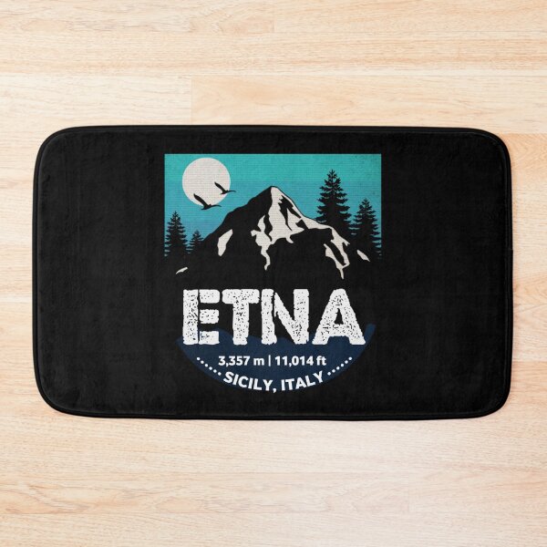 Item preview, Mount Etna, Sicily, Italy, Retro designed and sold by mountainfad.