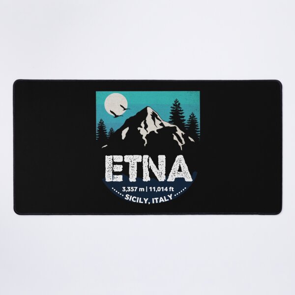 Item preview, Mount Etna, Sicily, Italy, Retro designed and sold by mountainfad.