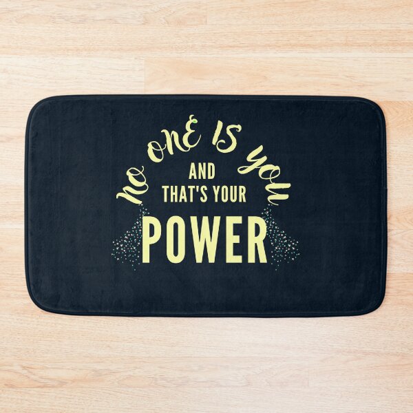 Item preview, No one is you and that's your power designed and sold by chahakisha.
