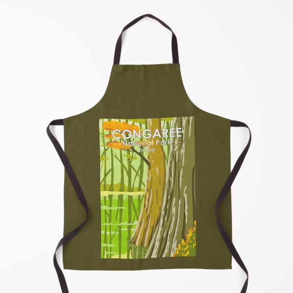 Item preview, Congaree National Park South Carolina Hardwood Forest Vintage designed and sold by KrisSidDesigns.