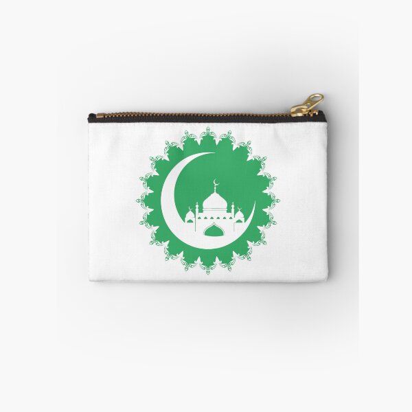 Item preview, White Mosque in Crescent Moon Ramadan designed and sold by HolidayBug.