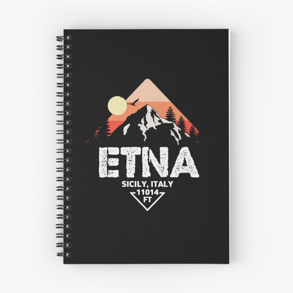 Item preview, Mount Etna, Sicily, Italy, Retro designed and sold by mountainfad.