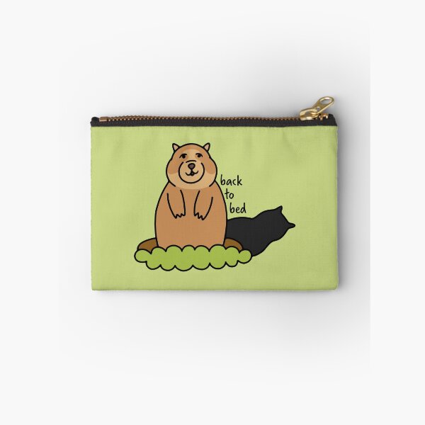Item preview, Back to Bed Groundhog designed and sold by murialbezanson.