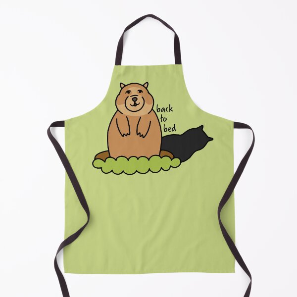 Item preview, Back to Bed Groundhog designed and sold by murialbezanson.