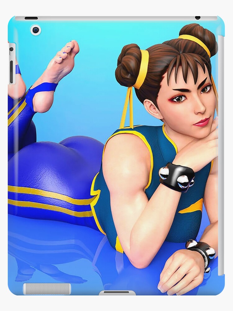 Chun Li Modeling with Street Fighter Logo Poster for Sale by  HisAndHerShirts