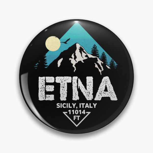 Item preview, Mount Etna, Sicily, Italy, Retro designed and sold by mountainfad.