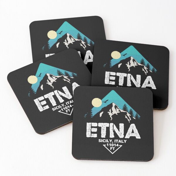 Item preview, Mount Etna, Sicily, Italy, Retro designed and sold by mountainfad.