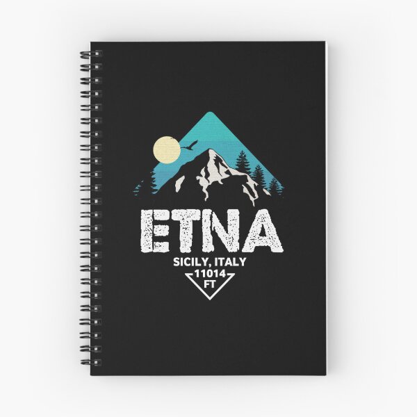 Item preview, Mount Etna, Sicily, Italy, Retro designed and sold by mountainfad.