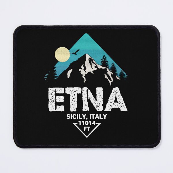 Item preview, Mount Etna, Sicily, Italy, Retro designed and sold by mountainfad.