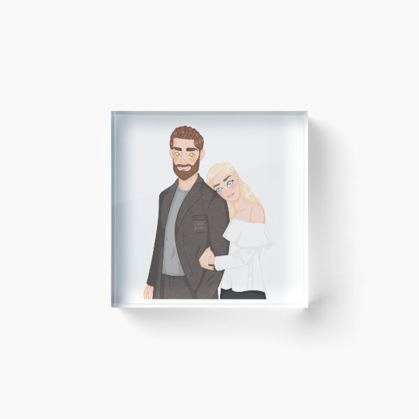 Item preview, Emily Blunt & John Krasinski designed and sold by Lourborre.
