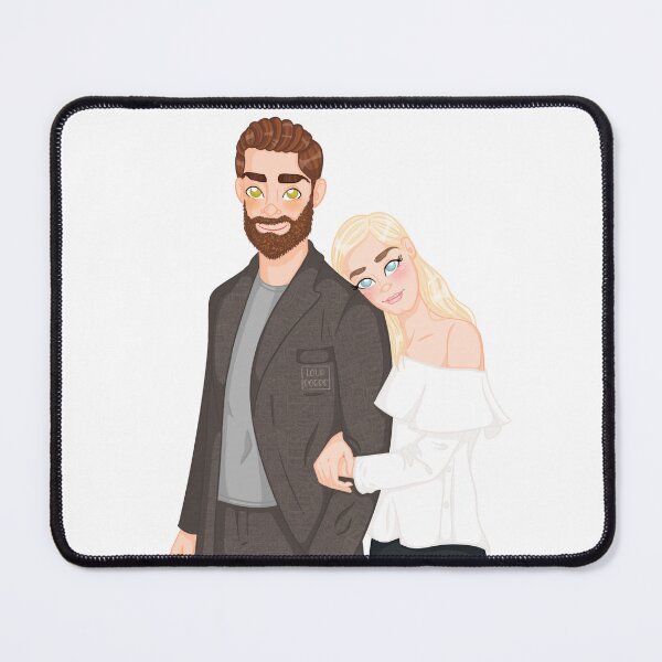 Item preview, Emily Blunt & John Krasinski designed and sold by Lourborre.