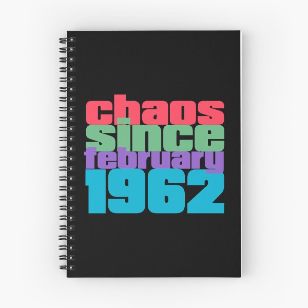 Item preview, 60th Birthday february 1962 Chaos since 1962 designed and sold by Dubbra.