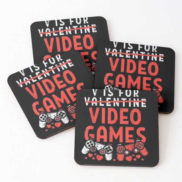 Artikelvorschau, V Is For Video Games Funny Valentines Day Gamer Boy Men Gift T-Shirt entworfen und verkauft von hamzah EL ⭐⭐⭐⭐⭐.