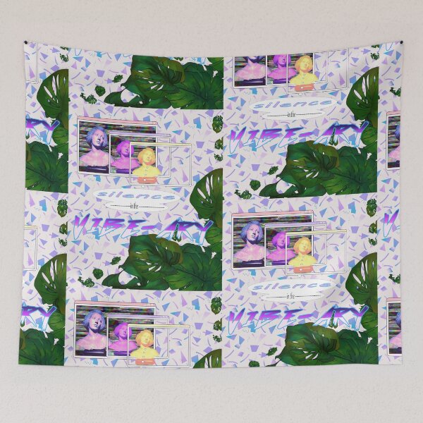 Item preview, Silence in the Vibe-ary designed and sold by QueenCordite.