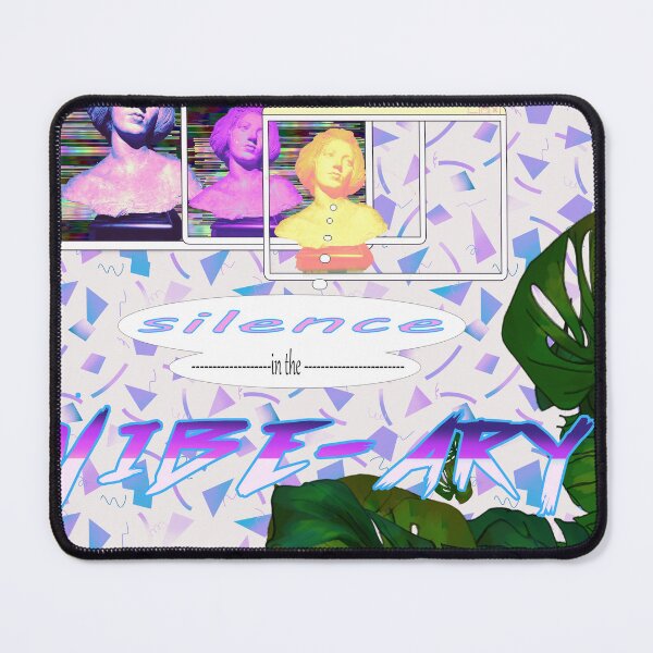 Item preview, Silence in the Vibe-ary designed and sold by QueenCordite.