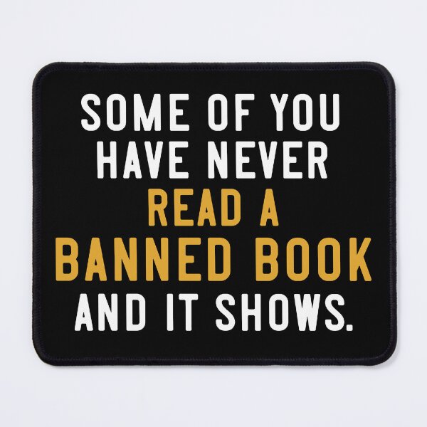 Item preview, Read Banned Books Bibliophile designed and sold by Huhnerdieb Apparel.