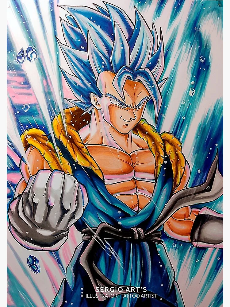 Gogeta ssj 4/Gogeta ssj Blue  Pelicula de goku, Imagen de dragones,  Imagenes de goku ssj4