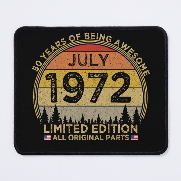 Item preview, 50th Birthday July 1972 Limited Edition Patriotic designed and sold by cssdru.