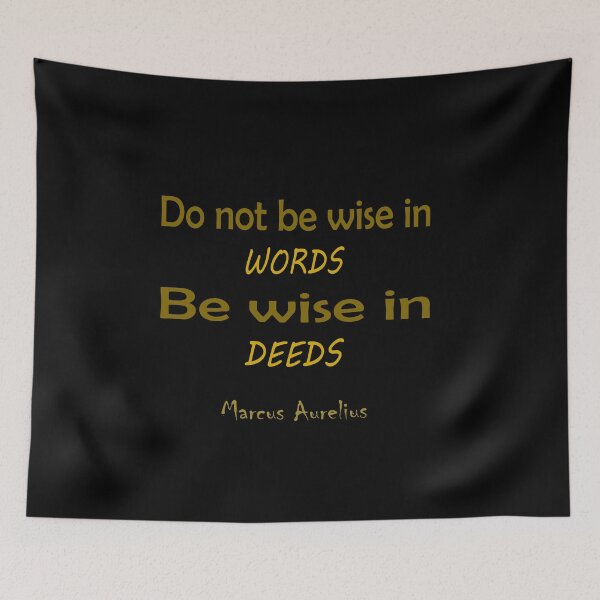 Item preview,  “Do not be wise in words – be wise in deeds.” designed and sold by LovePhilosophy.