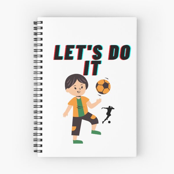 Item preview, Let's do it soccer trendy design designed and sold by Shahnawaz Khandesigner.