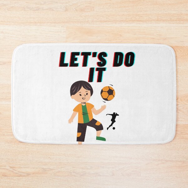 Item preview, Let's do it soccer trendy design designed and sold by Shahnawaz Khandesigner.