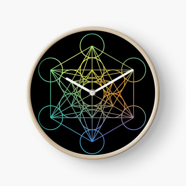 Vista previa del artículo con la obra «Geometría sagrada del cubo de Metatron», diseñado y vendido por Cloud9hopper.