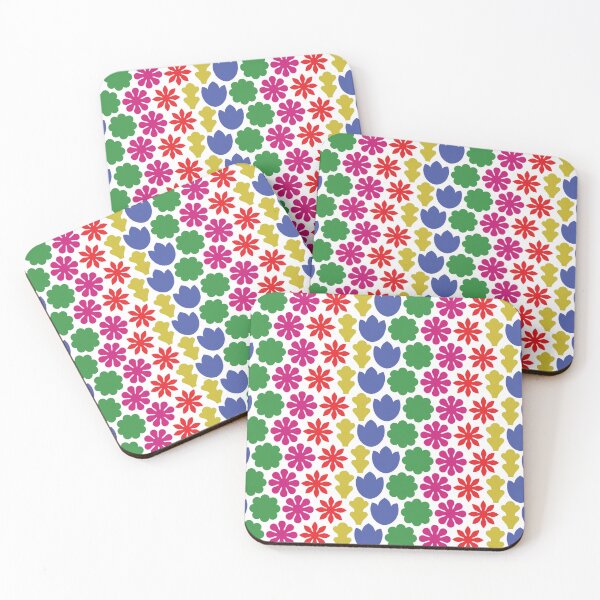 Item preview, buddi rainbow flowers designed and sold by Buddi World.