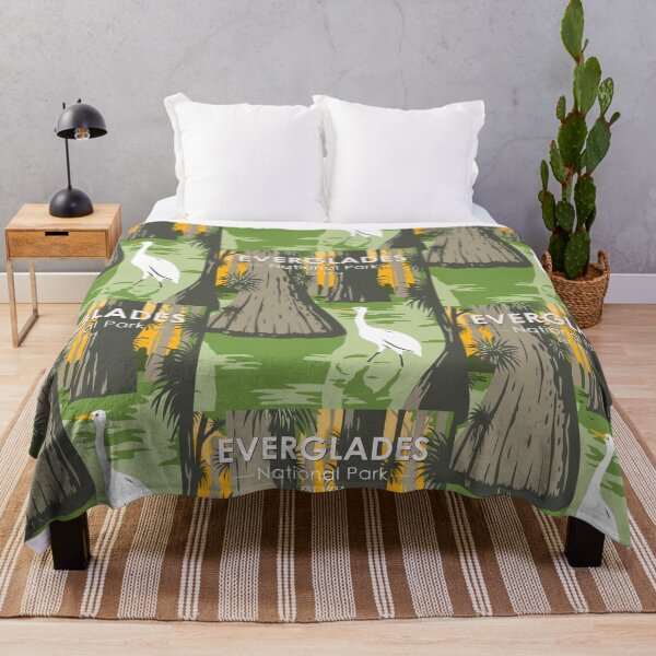 Item preview, Everglades National Park Florida Egret Vintage designed and sold by KrisSidDesigns.