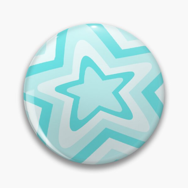 Item preview, Blue Repeating Star Abstract Pattern  designed and sold by hannahvira.