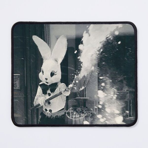 Item preview, Easter Bunny, Hess's, Hess Brothers, Easter Bunny Shoveling Snow at Hess's designed and sold by Nostrathomas66.