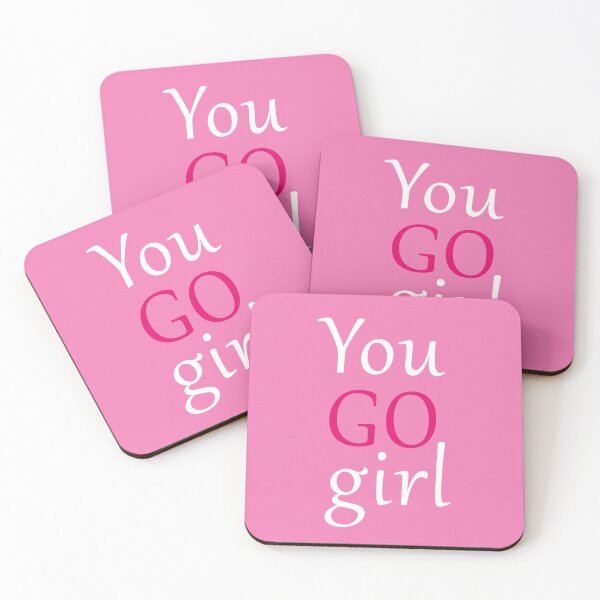 Item preview, You Go Girl Girl Power Feminist Quote Feminism designed and sold by sillyquestions.