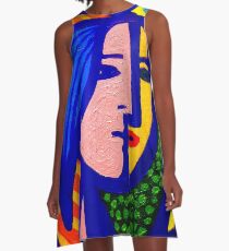 Homage To Picasso A-Line Dress