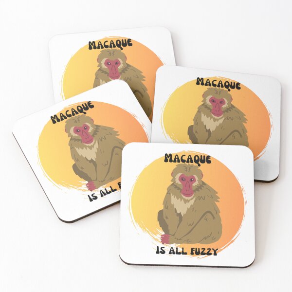 Item preview, Macaque is all fuzzy designed and sold by Proptologist.