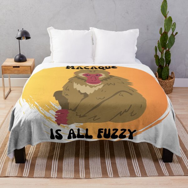 Item preview, Macaque is all fuzzy designed and sold by Proptologist.