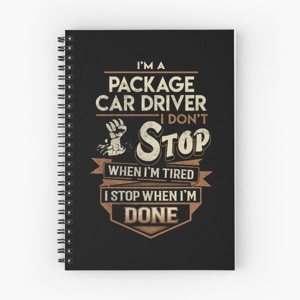 Item preview, Package Car Driver T Shirt - I Stop When Done Job Gift Item Tee designed and sold by paneczkopat.
