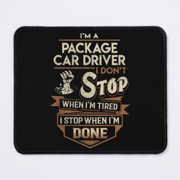 Item preview, Package Car Driver T Shirt - I Stop When Done Job Gift Item Tee designed and sold by paneczkopat.