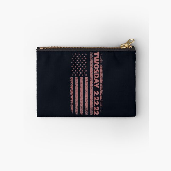 Item preview, Historical Date of the Year TWOSDAY 2.22.22 Distressed Grunge Vertical American Flag, Memorable Day, Retro Vintage USA 2s Day Flag, 2 22 222, Twosday Commemorative, 22222 Souvenir designed and sold by zenturtlemerch.