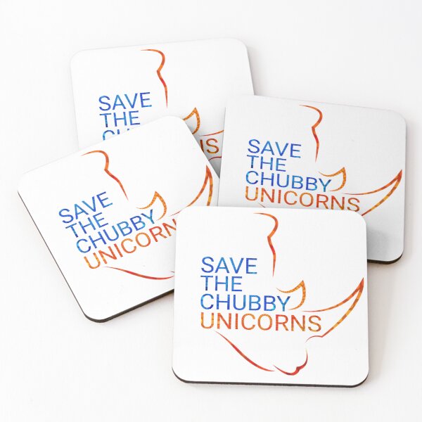 Item preview, Save The Chubby Unicorns designed and sold by Kim Leex.