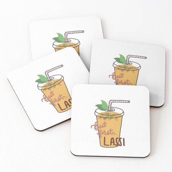 Item preview, But First Lassi designed and sold by LemonadeKi.
