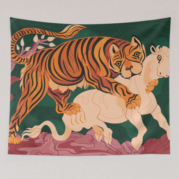 Item preview, Tigress Opus Sectile designed and sold by flaroh.