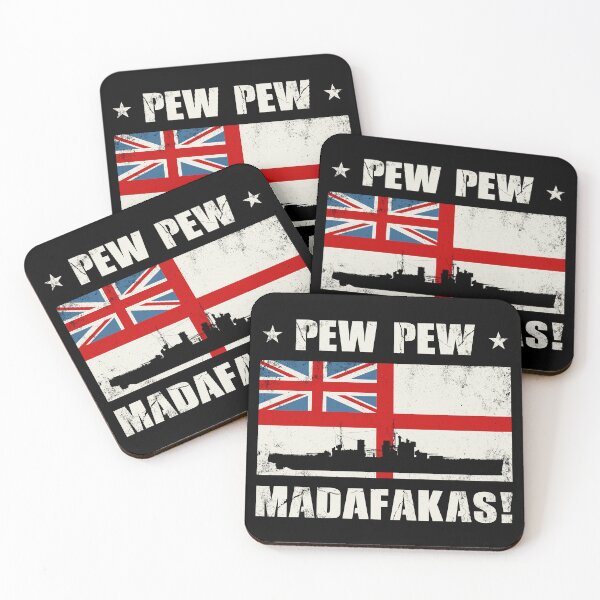Item preview, Pew Pew Madafaka's HMS Prince of Wales designed and sold by NicGrayGraphic.