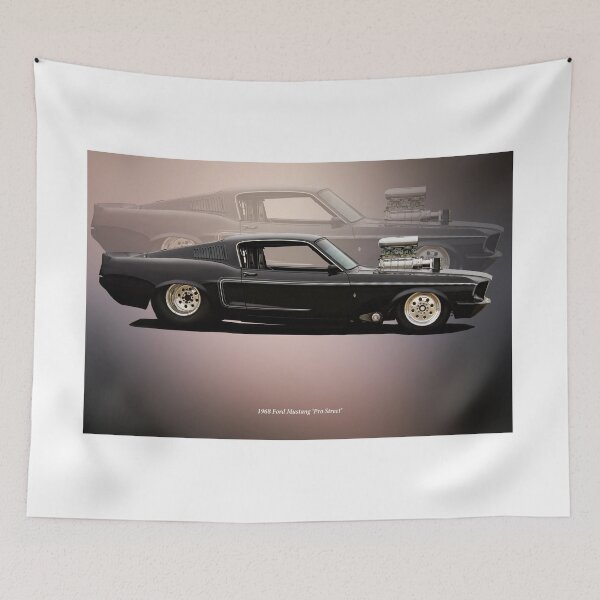 Item preview, 1968 Ford Mustang Fastback 'Pro Street' designed and sold by DaveKoontz.