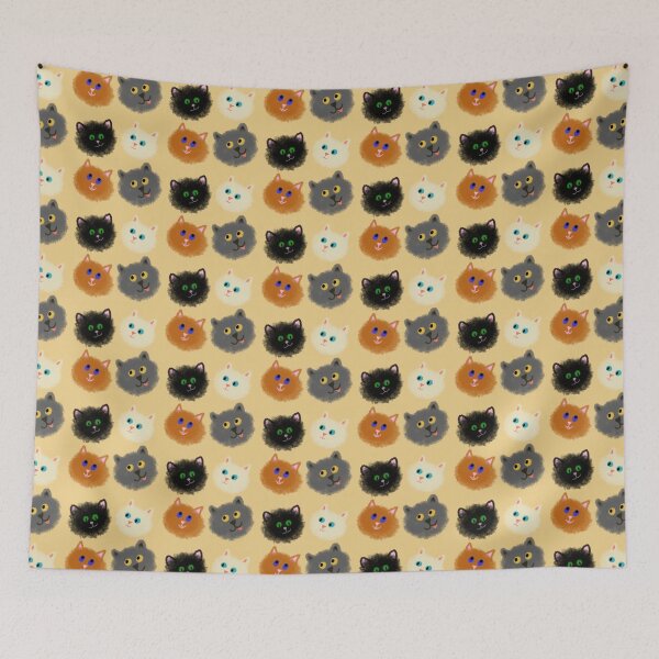 Item preview, Cute cat and kitten pattern designed and sold by CocoCat38.