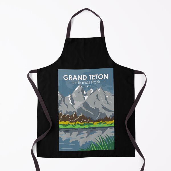Item preview, Grand Teton National Park Wyoming Vintage designed and sold by KrisSidDesigns.