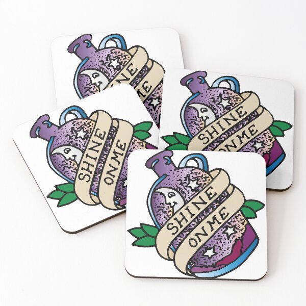 Item preview, Moonshine, shine on me, Vintage tattoo style designed and sold by 86Gaz.