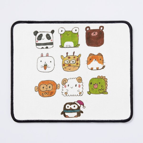 Item preview, A Cute Set of Animal Figures designed and sold by mila-ola.
