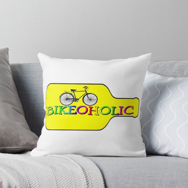 Item preview, BIKEOHOLIC; Abstract Whimsical Modern Art Print designed and sold by posterbobs.